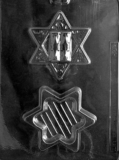 Star Of David Box Candy Mold