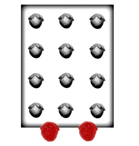 Strawberries Hard Candy Mold