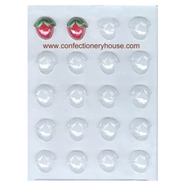 Strawberry Bite Size Pieces Candy Mold