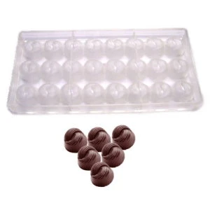 Swirl Praline European Mold
