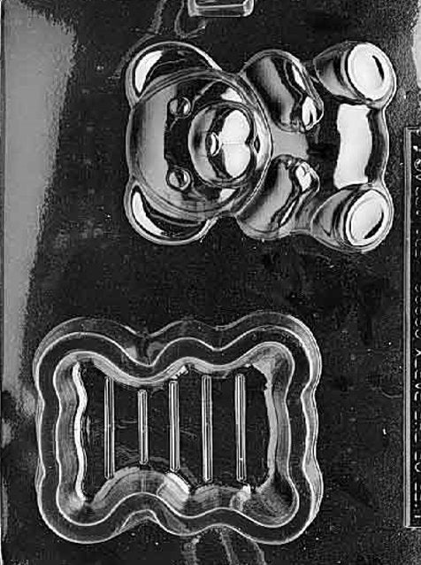 Teddy Bear Pour Box Mold