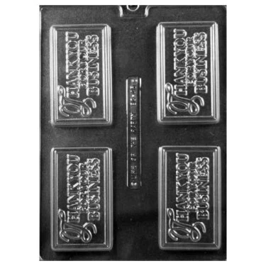 Thank You For Your Business Card Mold