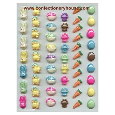 Tiny Mini Easter Pieces Candy Mold