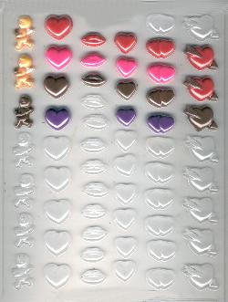 Tiny Valentine Assortment Candy Mold