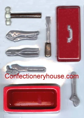 Tools And Tool Box Chocolate Mold