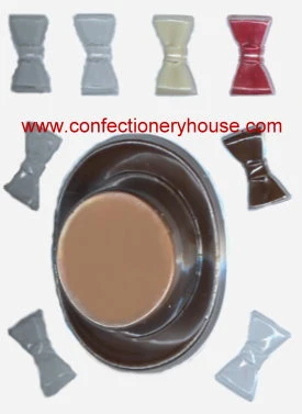 Top Hat Dessert Cup with Bow Tie Chocolate Mold