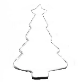 Tree With Star Cookie Cutter