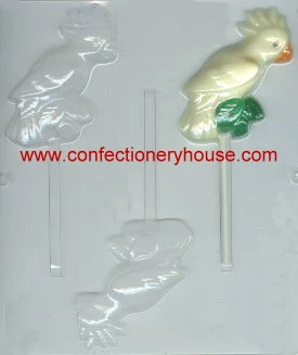 Tropical Birds Pop Candy Mold