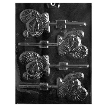Turkey Pop Candy Mold