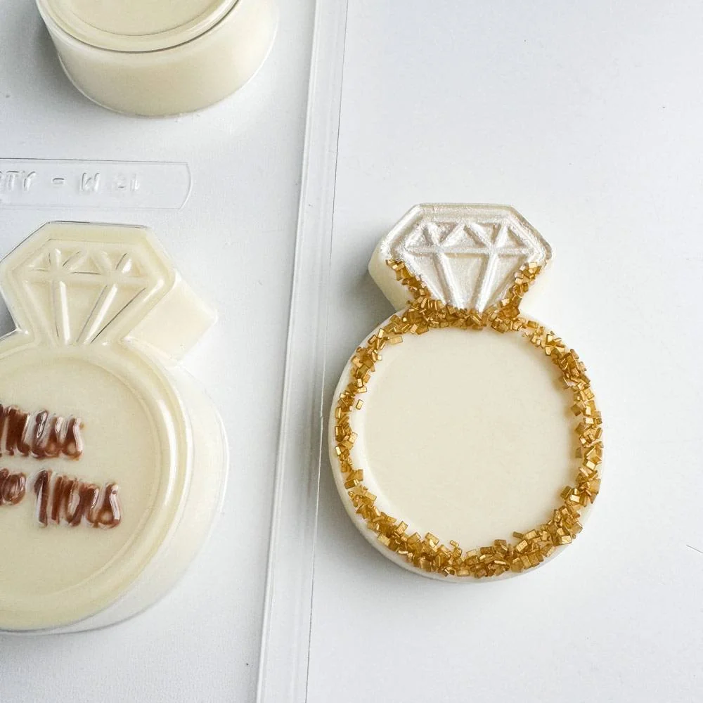 Wedding Ring Sandwich Cookie Candy Mold - Image 2