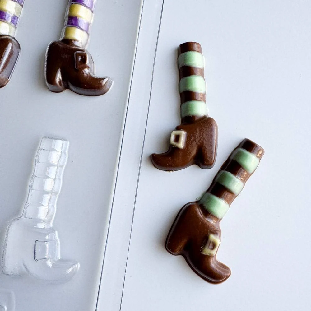 Witch Feet Cupcake Toppers Candy Mold - Image 2